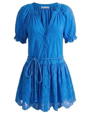 Alice + Olivia Kleedjes ,Blauw ,Katoen Thalia Tunic Dress