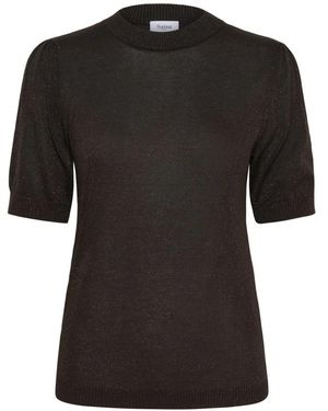 Saint Tropez Rondgebreide Kleding - Zwart