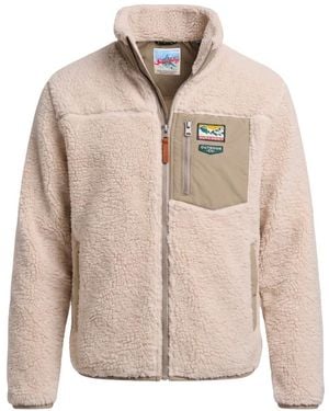 Superdry Mountain Full Zip Fleece - Grün