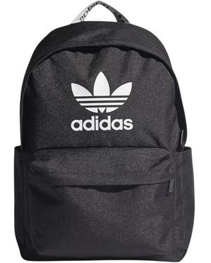 adidas Zwarte Originele Rugzak Met Ritszakken