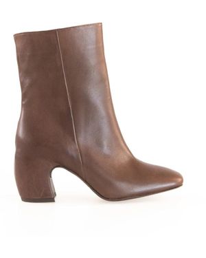 Cortana Heeled Boots - Marrón