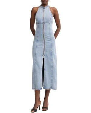 ARMANI EXCHANGE Midi Dresses - Blue