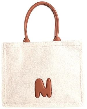 MSGM Tote Bags - White