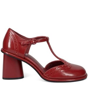 Jeannot Court Shoes - Red