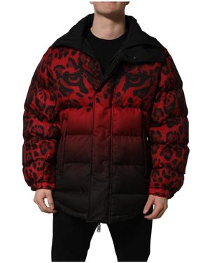 Dolce & Gabbana Winter Jackets - Red