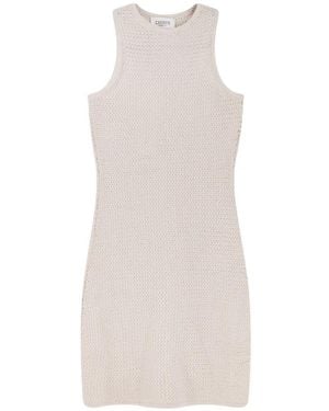 Laneus Knitted Dresses - Natural