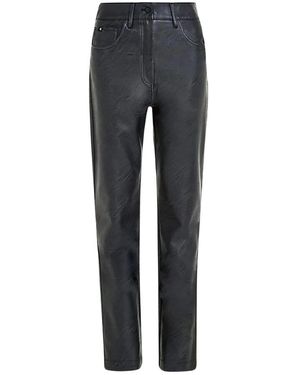 Calvin Klein Eco-lederhose - Grau