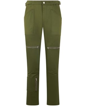 Moschino Slim-Fit Trousers - Green