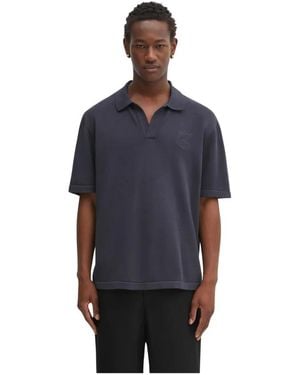 Maison Kitsuné Polo Shirts - Blu