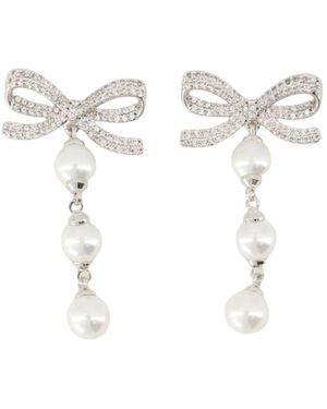 Self-Portrait Earrings - Blanco