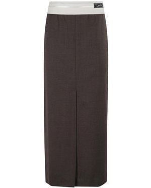Erika Cavallini Semi Couture Midi Skirts - Brown