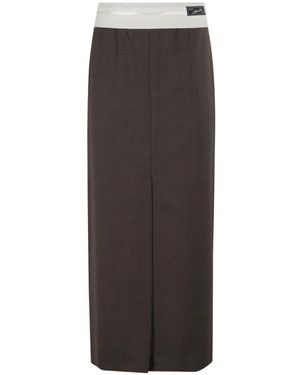 Erika Cavallini Semi Couture Midi Skirts - Bruin