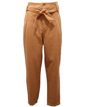 Twinset Straight Jeans - Marrone
