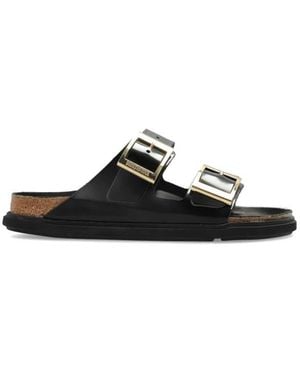 Birkenstock Sliders - Black