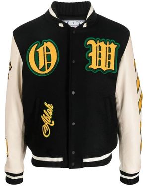 Off-White c/o Virgil Abloh Bomber Jackets - Black