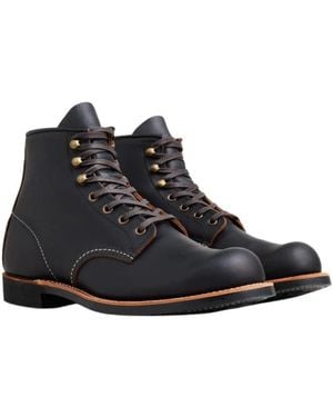 Red Wing Lace-Up Boots - Black