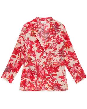 Maliparmi Botanical Jungle Jacket - Rood