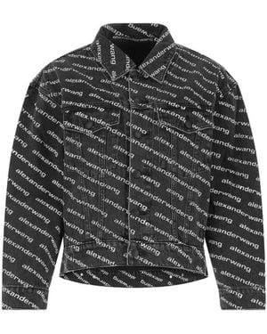 Alexander Wang Denim Jackets - Gray