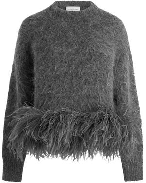 16Arlington Round-Neck Knitwear - Gris