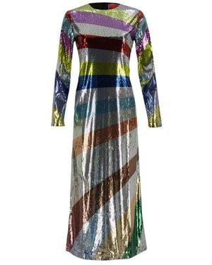 La DoubleJ Midi Dresses - Blue
