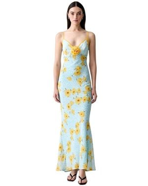 Never Fully Dressed Maxi Dresses - Azul