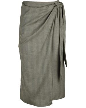 Marella Midi Skirts - Grigio
