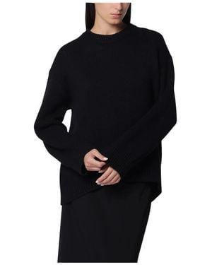 Lisa Yang Round-Neck Knitwear - Black