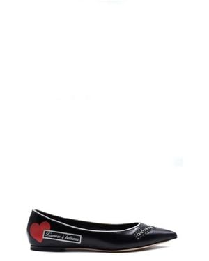 Dolce & Gabbana Ballerina Shoes - Black