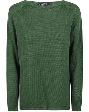 Max Mara Maglia-Canottiera-Top Giolino - Grün
