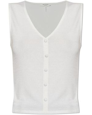 Rag & Bone Sleeveless Tops - Wit