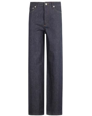 A.P.C. Jeans ,Blauw ,Straight Jeans