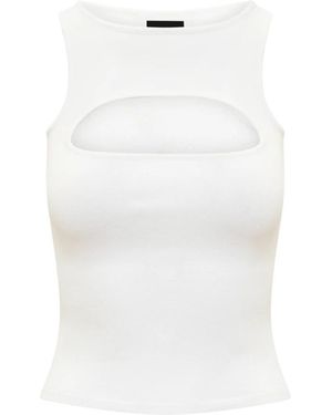 DSquared² Sleeveless Tops - White