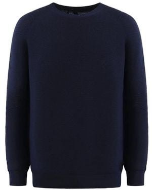 ALPHATAURI Schwarzer Pullover Für Männer - Blau