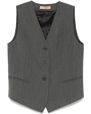 Twinset Waistcoats - Grey