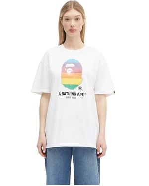 A Bathing Ape T-Shirts - Blanco
