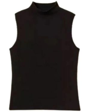 Twinset Sleeveless Tops - Negro