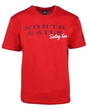 North Sails T-Shirt - Rood