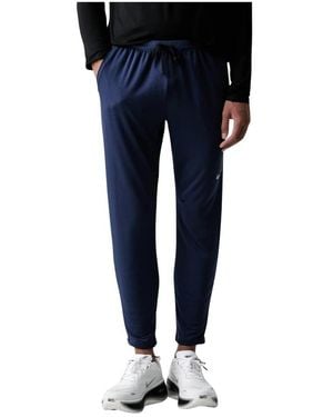Nike Fitness ,Blauw ,Polyester Stride Dri-Fit Knit Running Broeken