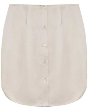 Roberto Collina Short Skirts - Blanco