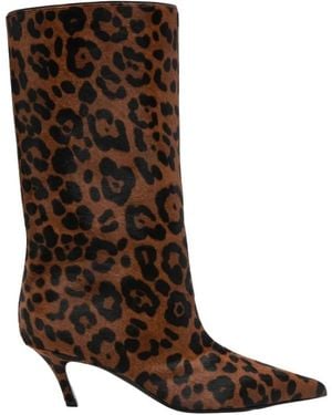 AMINA MUADDI Heeled Boots - Bruin