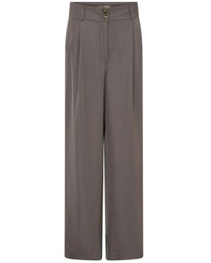 GUSTAV Wide Trousers - Grijs