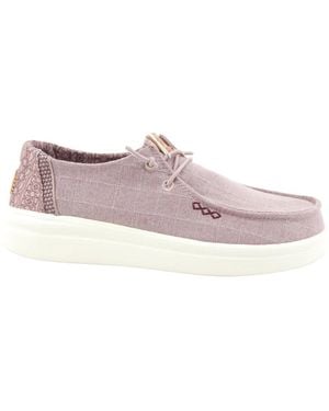 HEYDUDE Laced Shoes - Pink