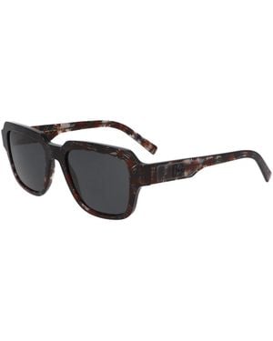 Dolce & Gabbana Sonnenbrille Mit Eckigem Rahmen - Schwarz