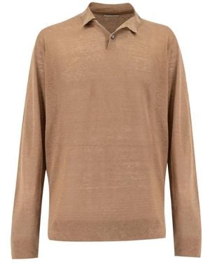 Ballantyne Long Sleeve Tops - Brown