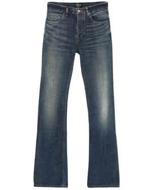 Balenciaga Boot-Cut Jeans - Azul