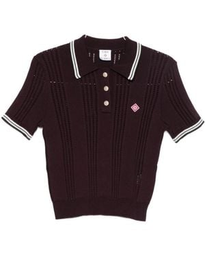 CASABLANCA Polo Shirts - Purple