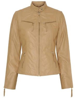 Btfcph Leather Jackets - Natural