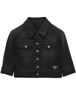 Prada Denim Jackets - Black