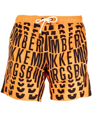 Bikkembergs Mutiger Stil Boardshorts - Orange