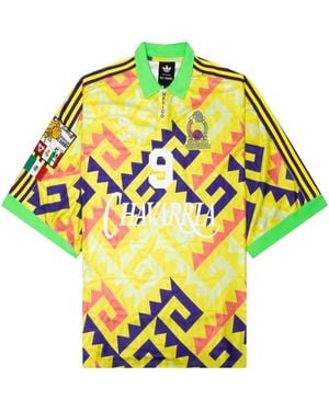 adidas Fitness ,Veelkleurig ,Polyester Aop Keepersshirt - Geel